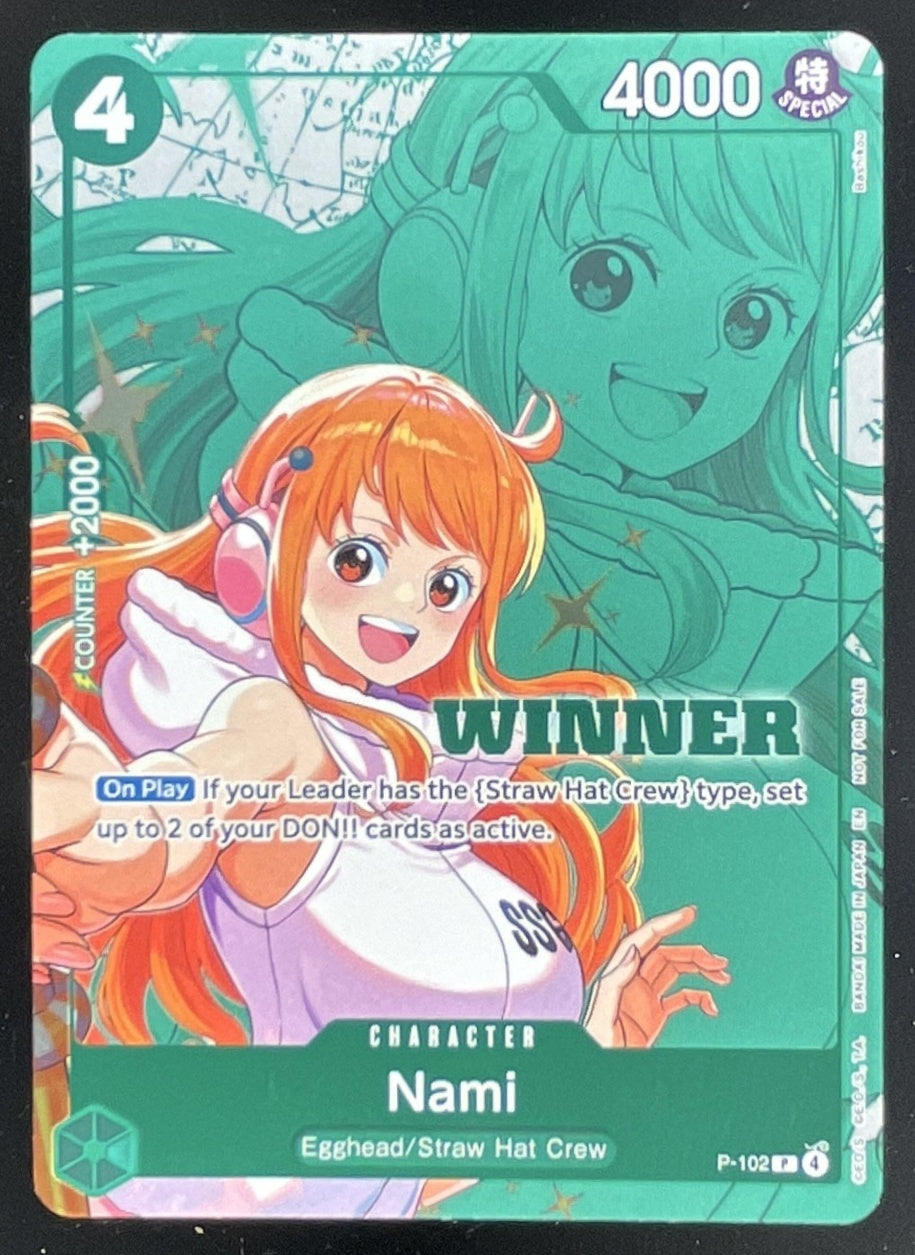 Nami Winner Pack 2026 Vol. 2 - One Piece Promotion Cards OP-PR