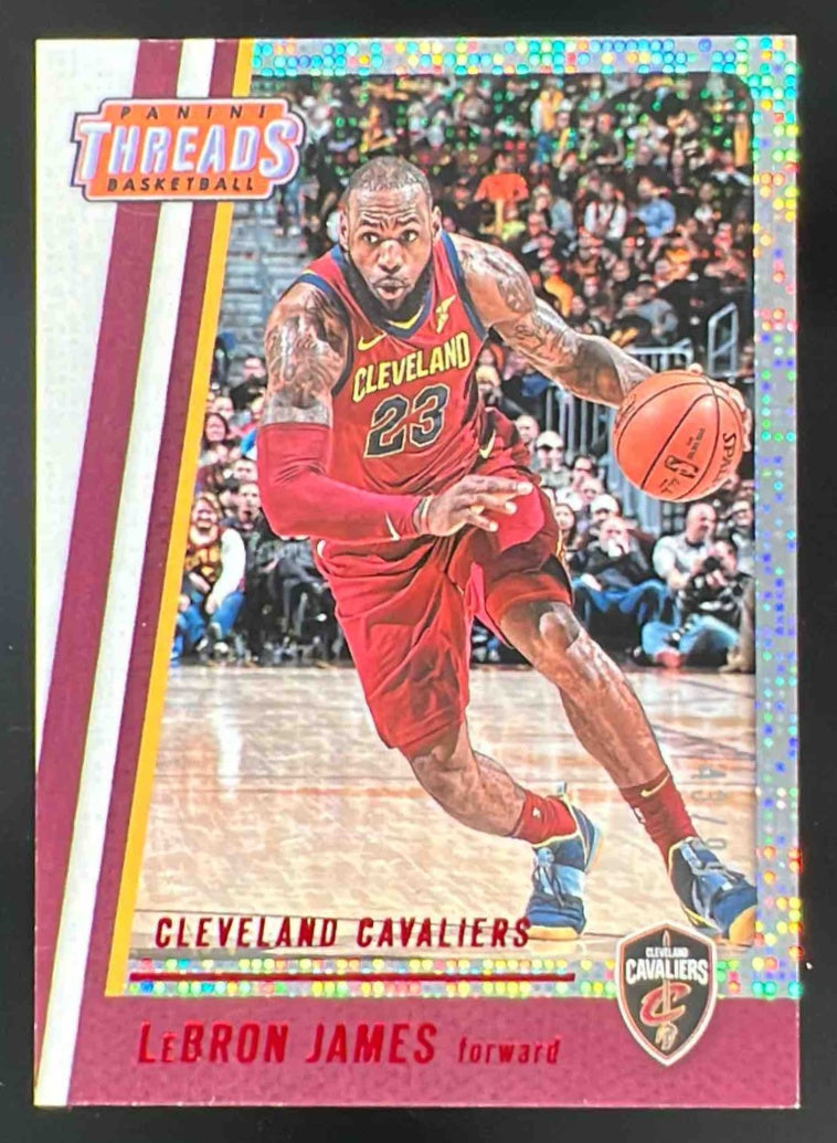 LeBron James 2017-18 Panini Select With Authority Gold Prizm 10枚