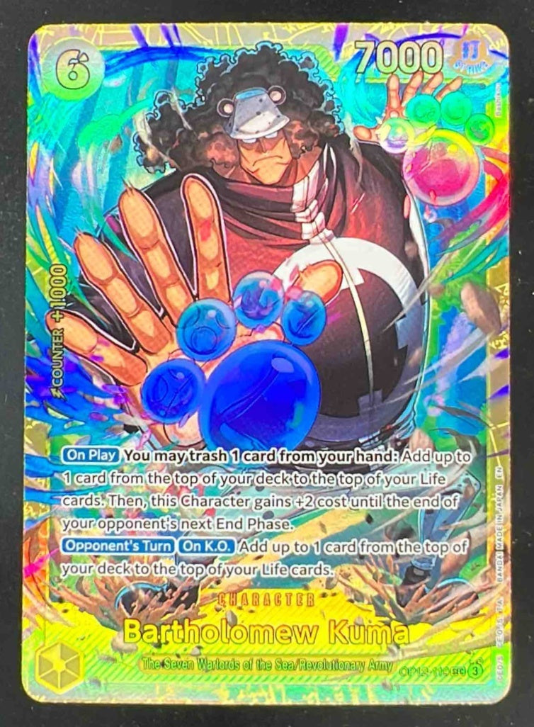 2025 One Piece Legacy of the Master #OP12-119 Bartholomew Kuma