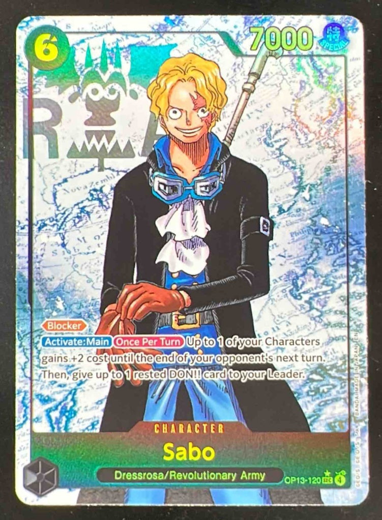 Sabo 120 Parallel - Carrying On His Will OP13 – Burbank Cards