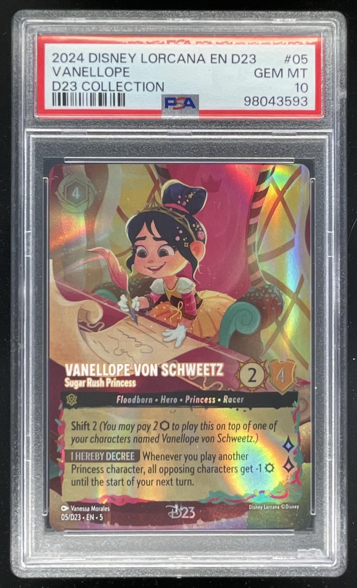 2023 Disney Lorcana Promo #05 Vanellope Von Schweetz Sugar Rush