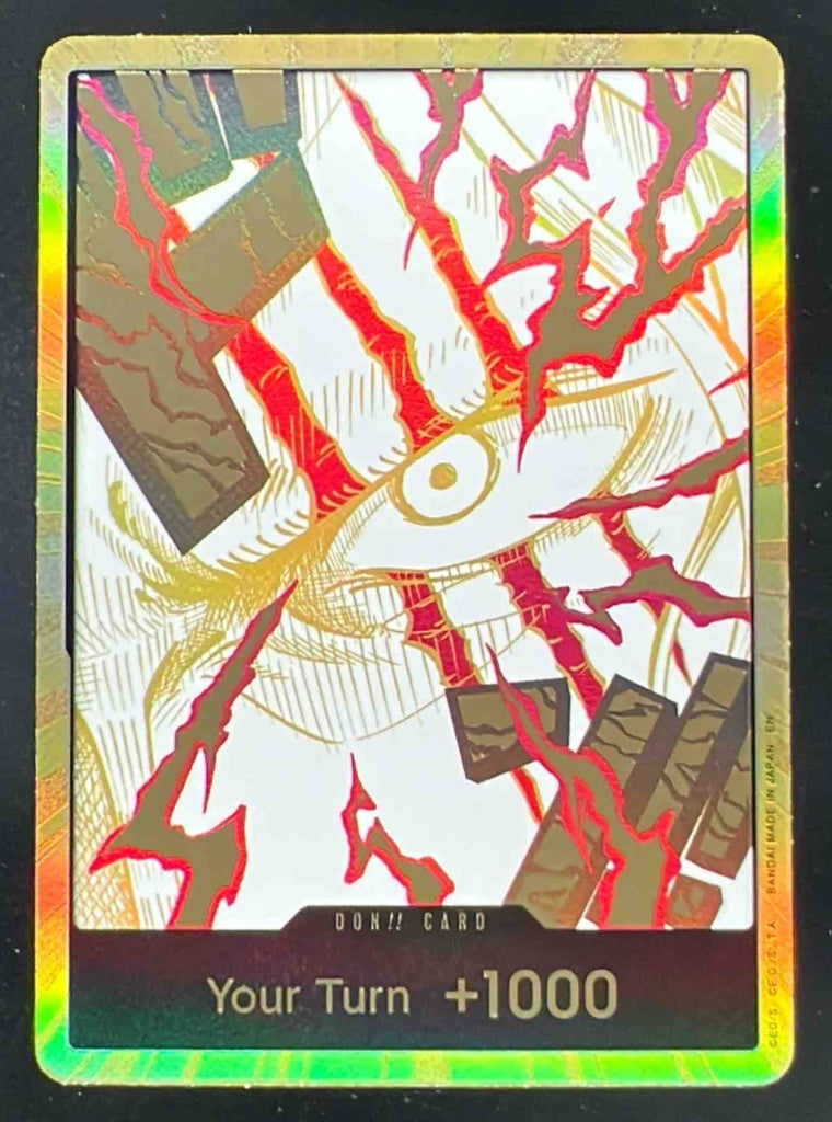 2025 One Piece PRB02 EN Shanks Gold Don!! Card – Burbank Cards