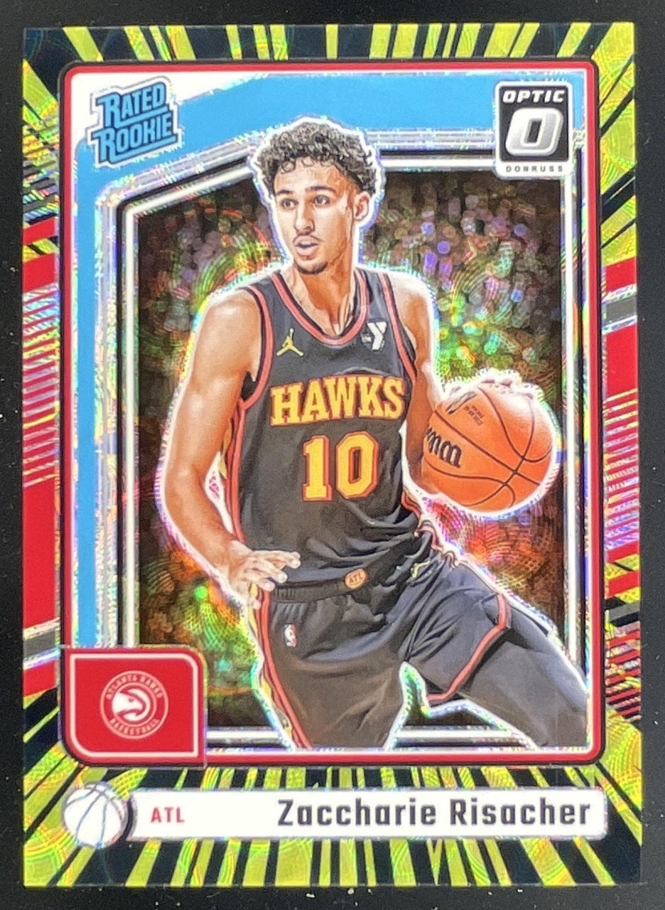 2024 Donruss Optic Electricity International Zaccharie Risacher RC