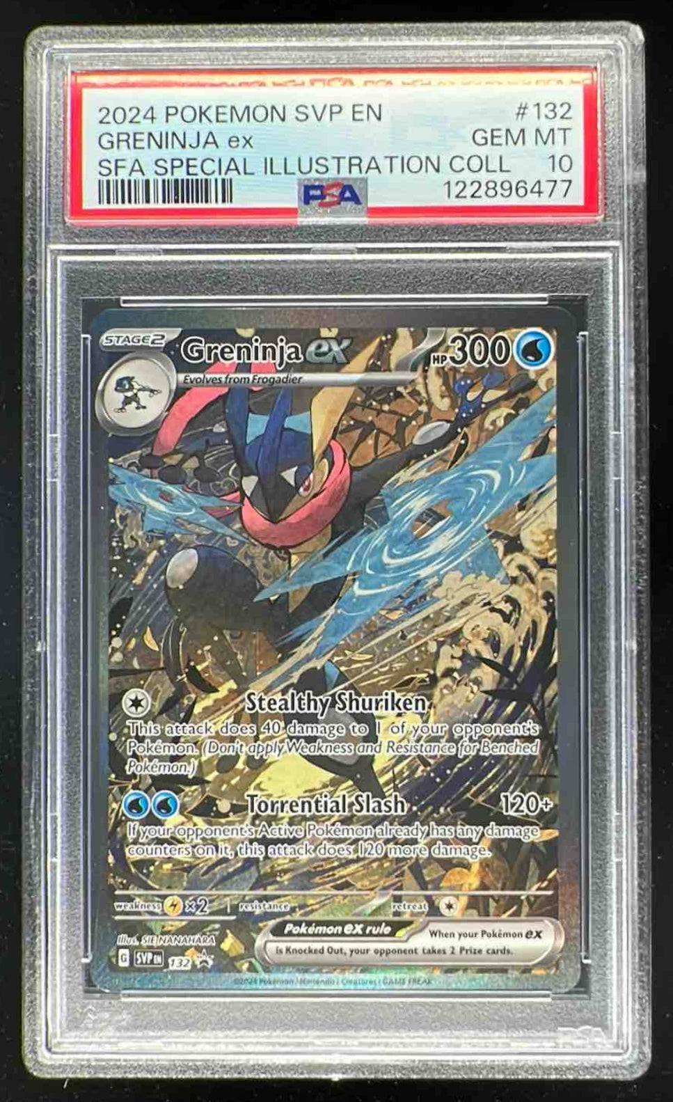 2023-25 Pokemon SV Black Star Promos - SVP EN Promos #132 Greninja