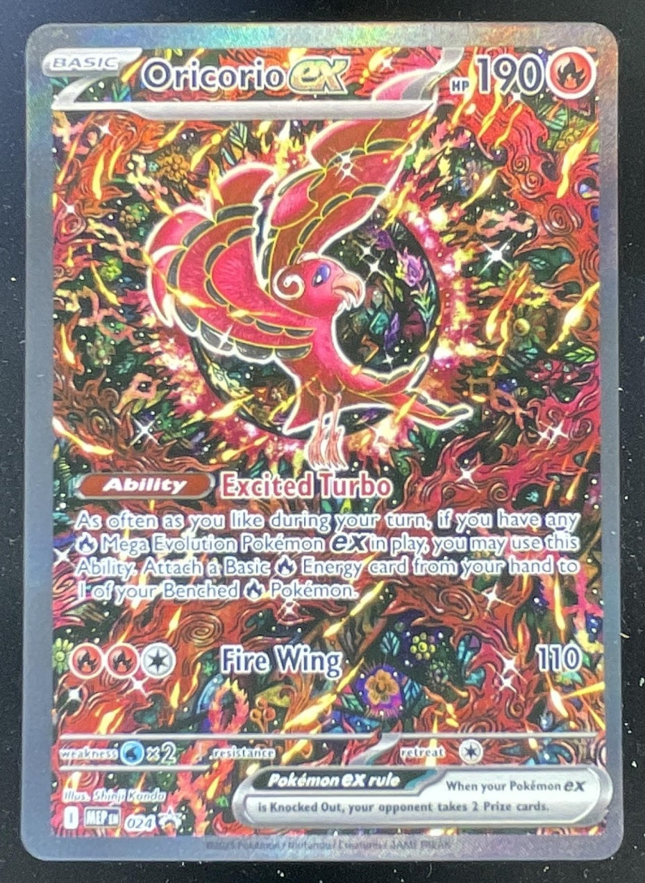 2025 Pokemon MEP Black Star Promos Promos #024 Oricorio ex