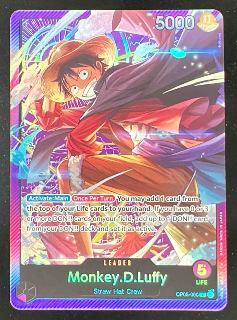 Monkey.D.Luffy Sound Loader Vol. 1 - One Piece Promotion Cards OP-PR Burbank Cards Monkey.D.Luffy Sound Loader Vol. 1 - One Piece Promotion Cards OP-PR Burbank Cards