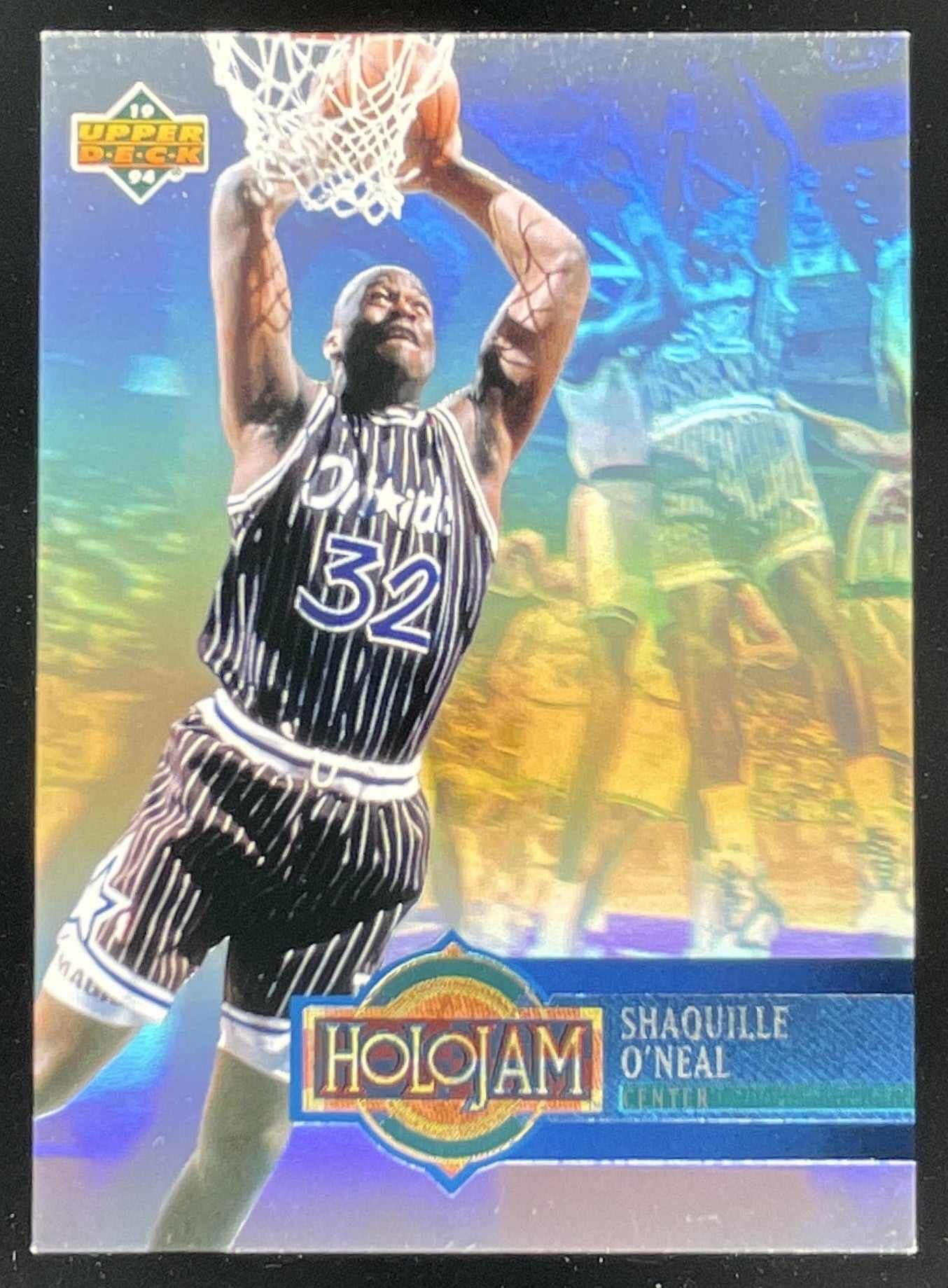 1993-94 Upper Deck Holojams #H19 Shaquille O'Neal – Burbank Cards