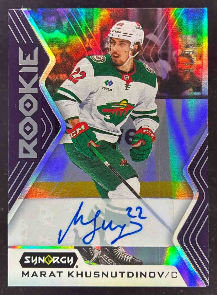 2024-25 Upper Deck Synergy Purple #110 Marat Khusnutdinov