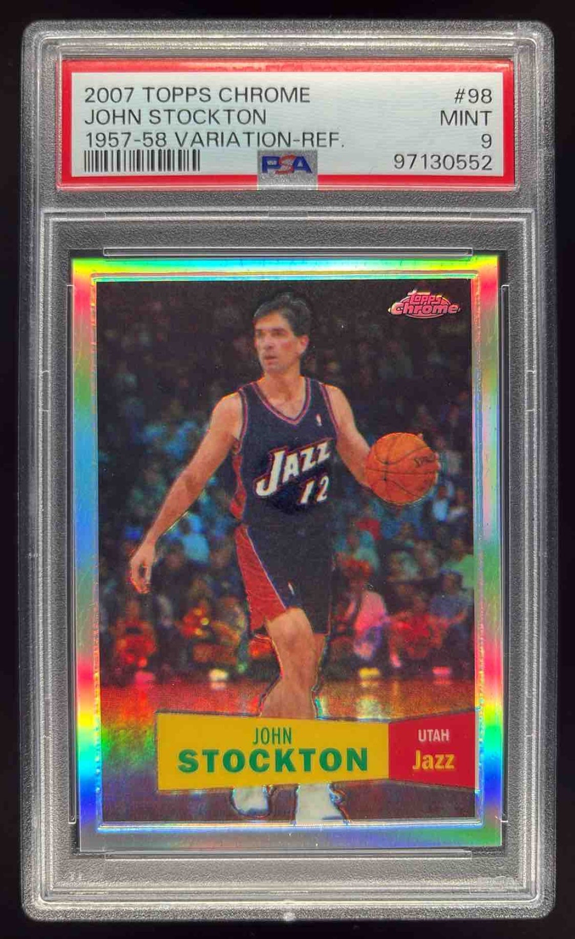 2007-08 Topps Chrome 1957 58 Variations Refractors #98 John