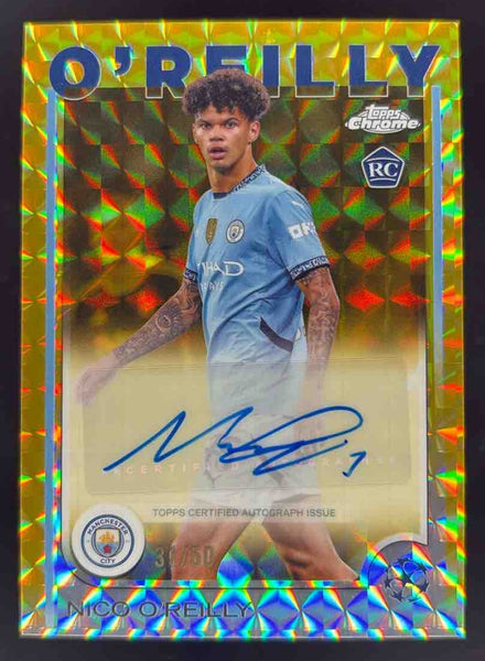 2024-25 Topps Chrome UEFA Gold Geometric Refractor #CA-NO