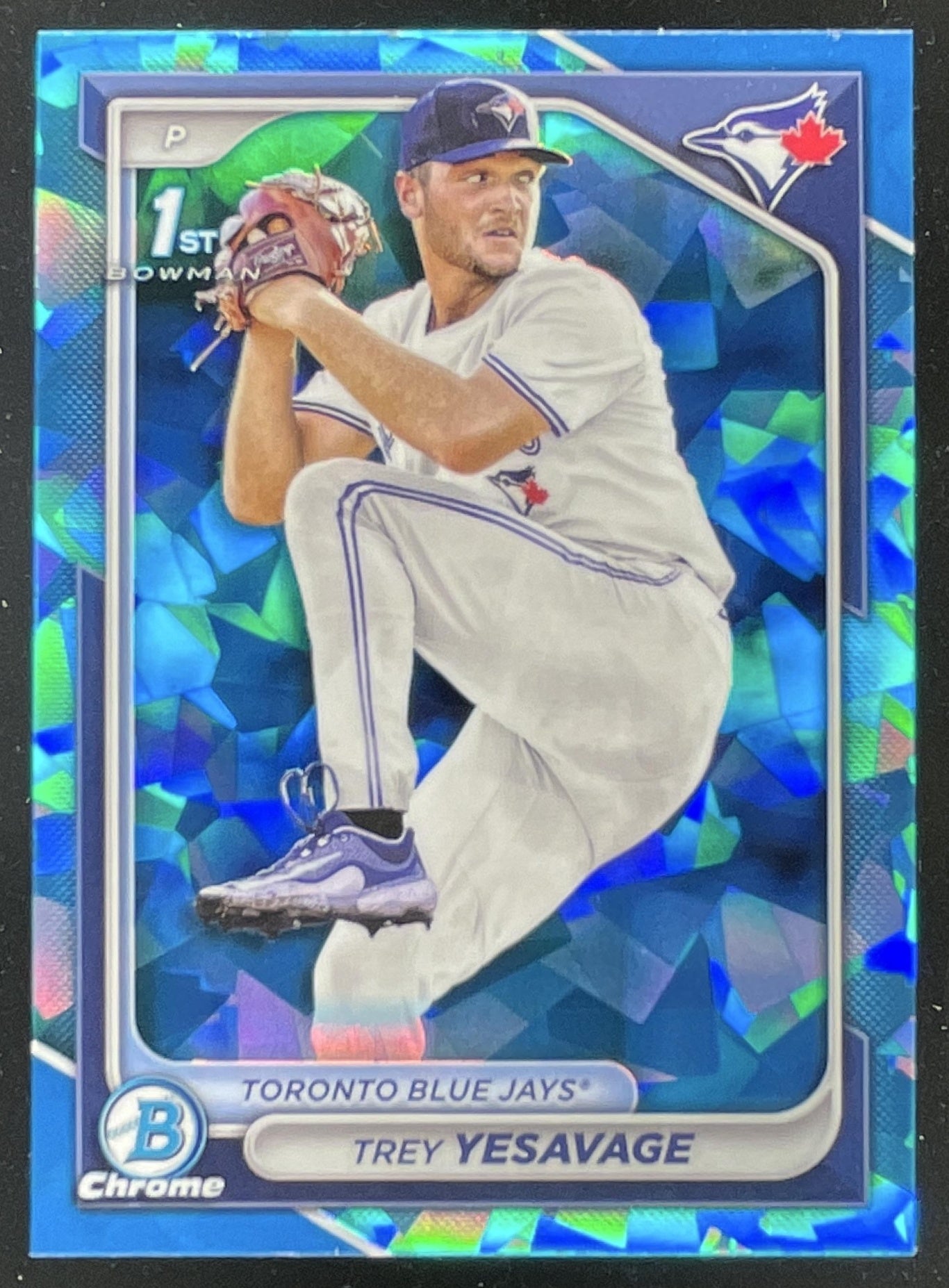 2024 Bowman Draft Sapphire Chrome #BDC-92 Trey Yesavage RC