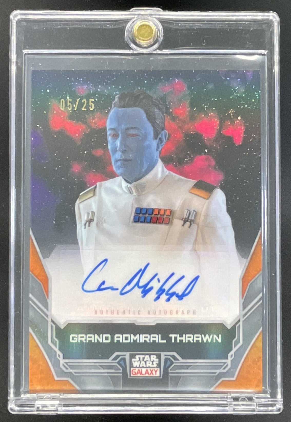 2024 Topps Chrome Star Wars Galaxy Orange #A-LM Lars Mikkelsen
