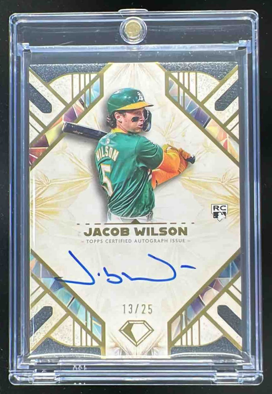 2025 Topps Diamond Icons Autograph #AC-JWI Jacob Wilson RC Auto