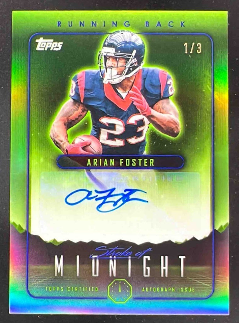 2024 Topps Midnight Stroke of Midnight Witching Hour #SMAAF Arian