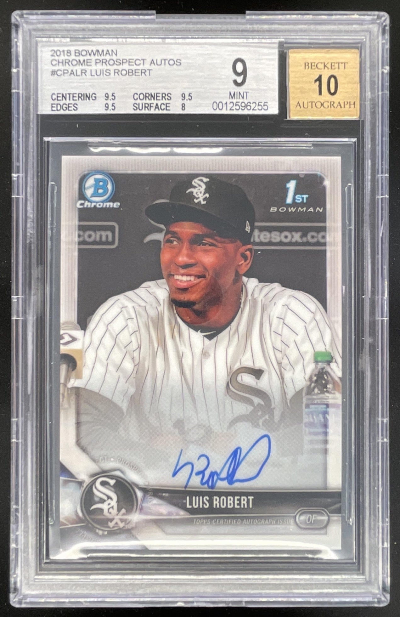 2018 Bowman Chrome Prospect Autographs #CPA-LR Luis Robert Auto