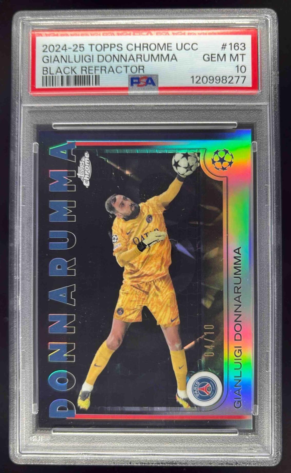 Topps Chrome Nathan Missia-Dio Black /10