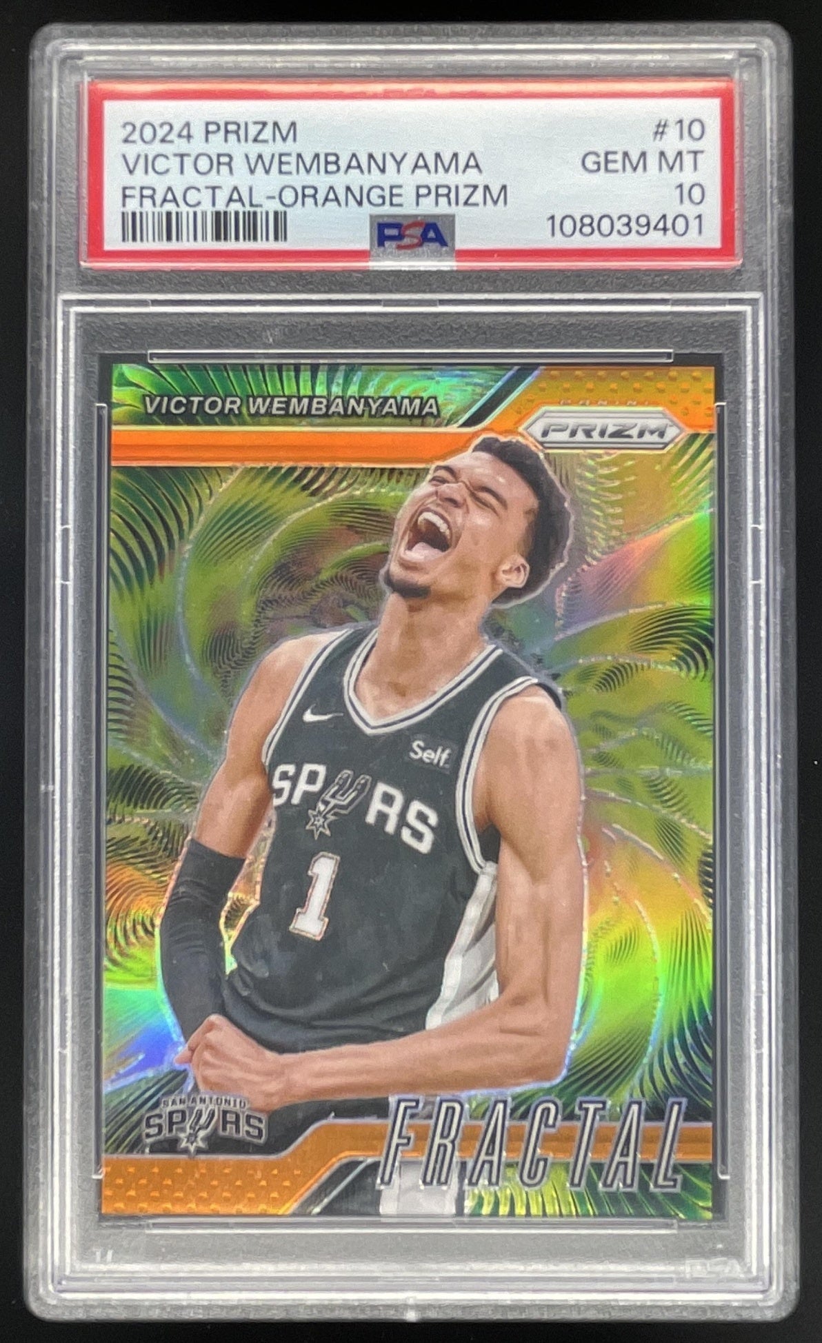 Prizm Victor Wembanyama Panini 0 - 2024-25 | 1 PSA Picks Draft #99