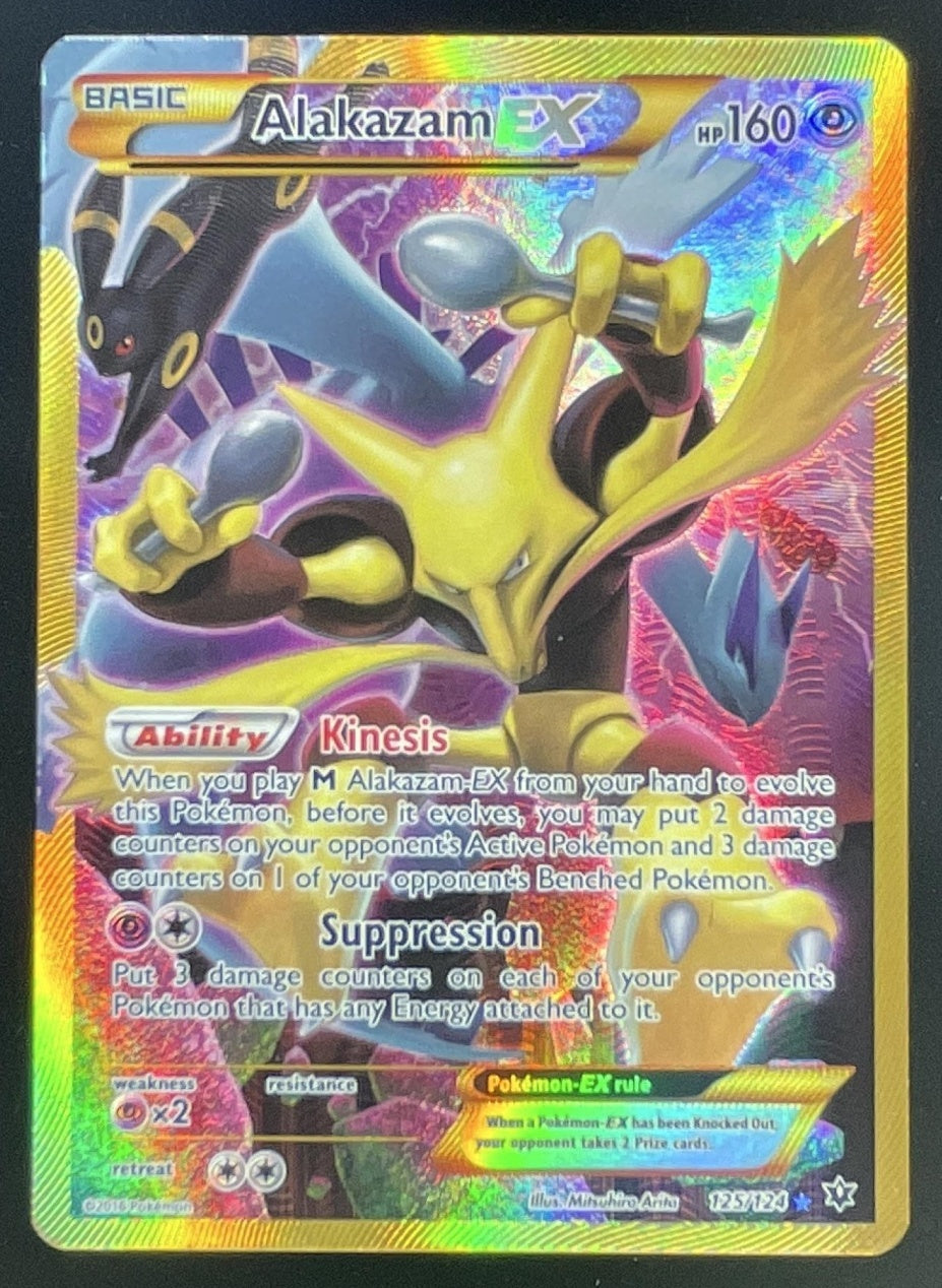 2016 Pokemon XY Fates Collide #125/124 Alakazam – Burbank Cards