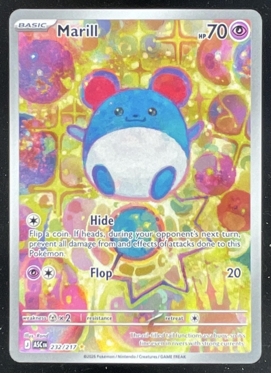 2026 Pokemon Ascended Heroes #232/217 Marill Illustration Rare – Burbank  Cards