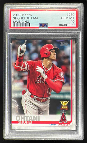 2019 Topps #250 Shohei Ohtani Super Rookie All-Star PSA 10