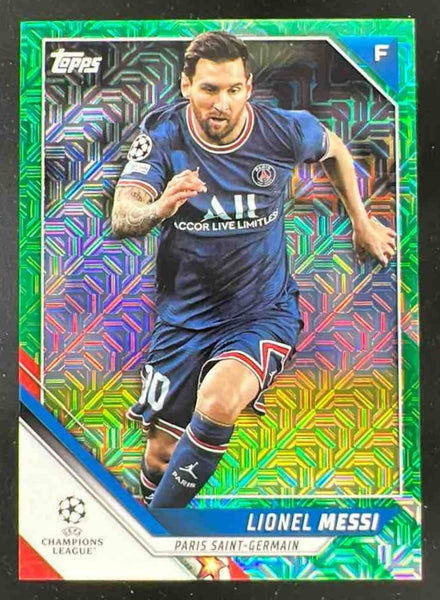 2021 Topps UEFA Champions League Japan Edition Green #114 Lionel
