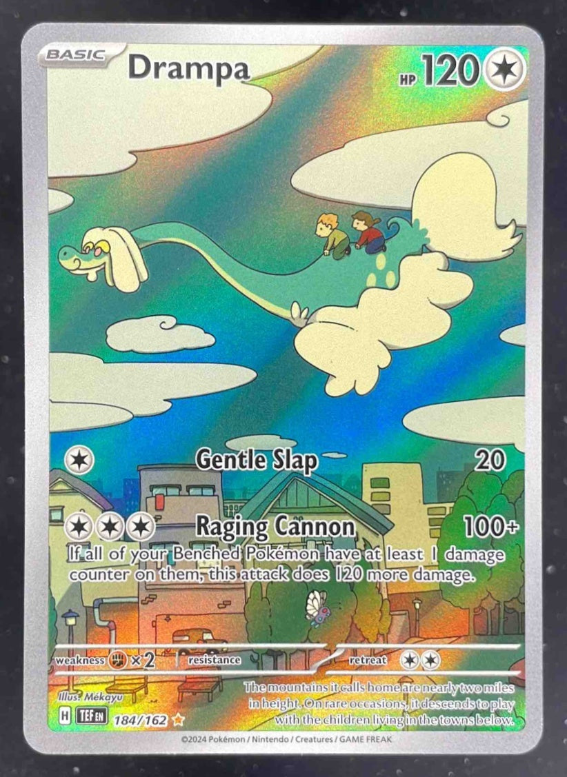 2024 Pokemon Temporal Forces #184/162 Drampa – Burbank Cards