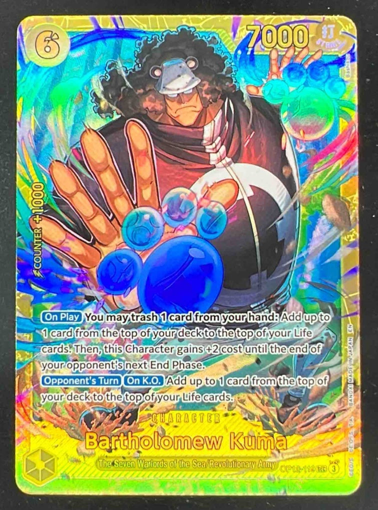 2025 One Piece Legacy of the Master #OP12-119 Bartholomew Kuma