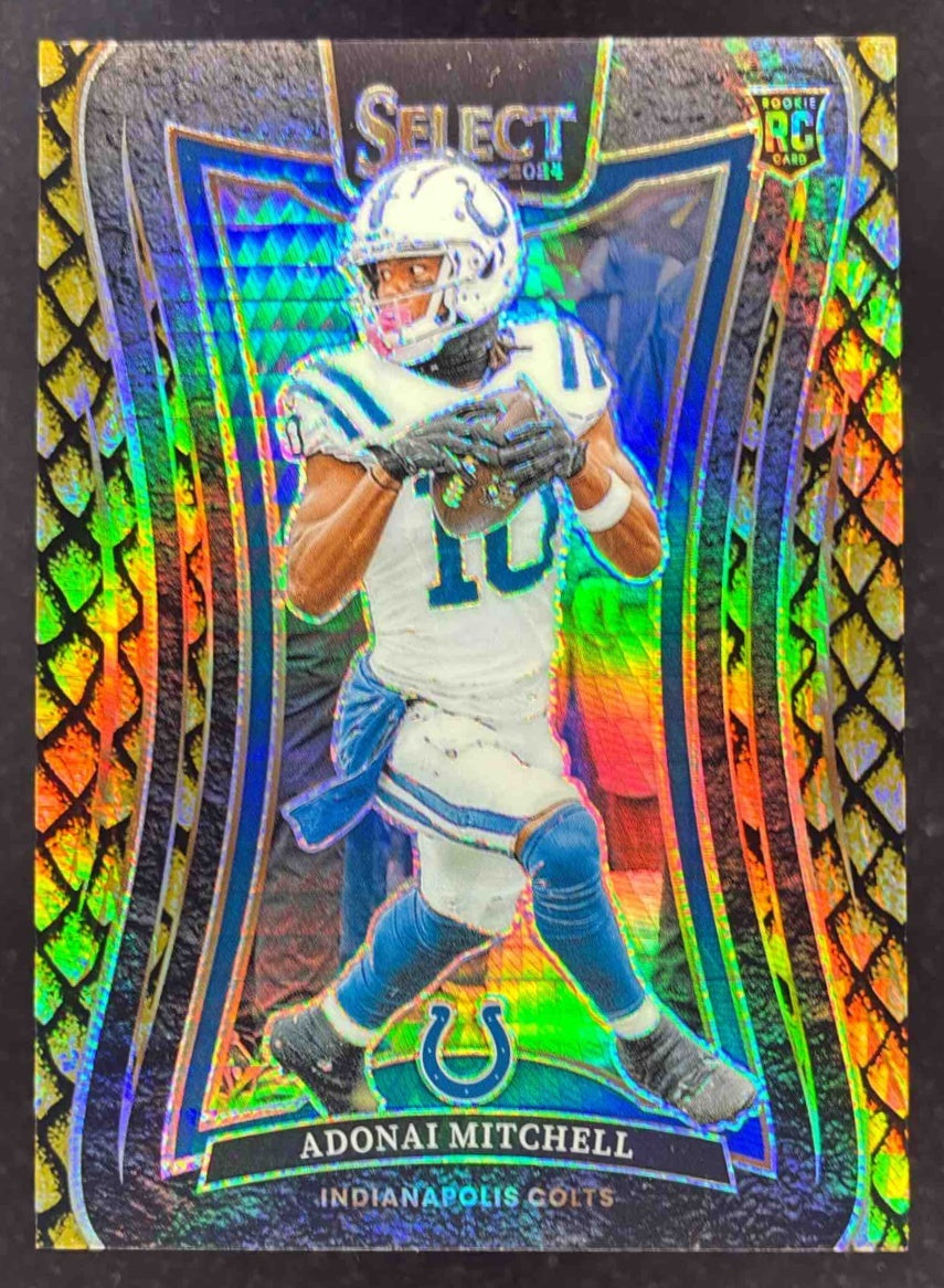 2024 Panini Select Suite Gold Dragon Scale Prizm #301 Adonai