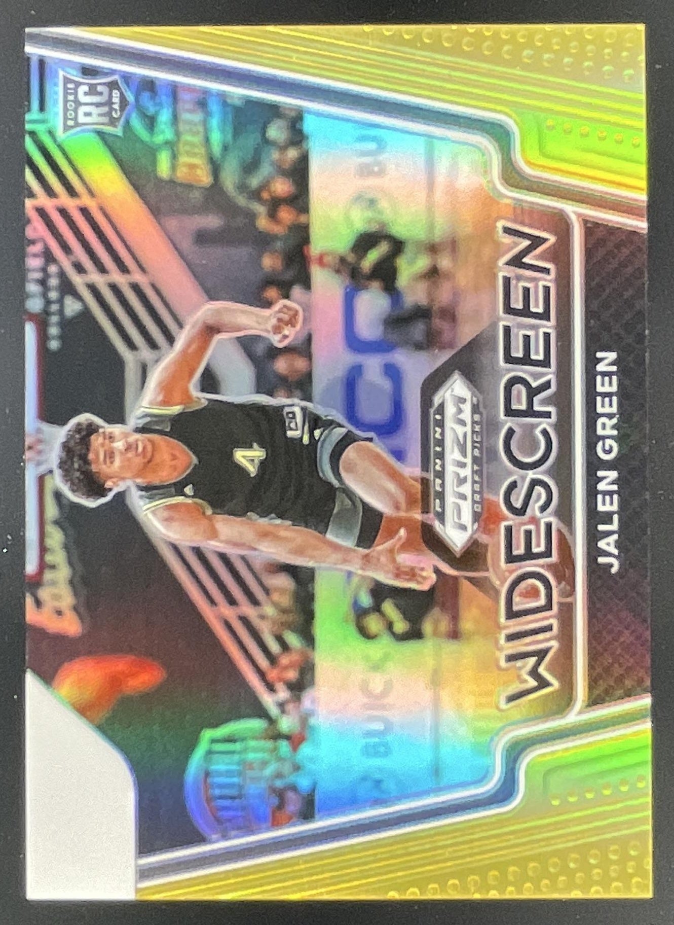 2021-22 Prizm Draft Picks Jalen Green Widescreen Gold /10 RC