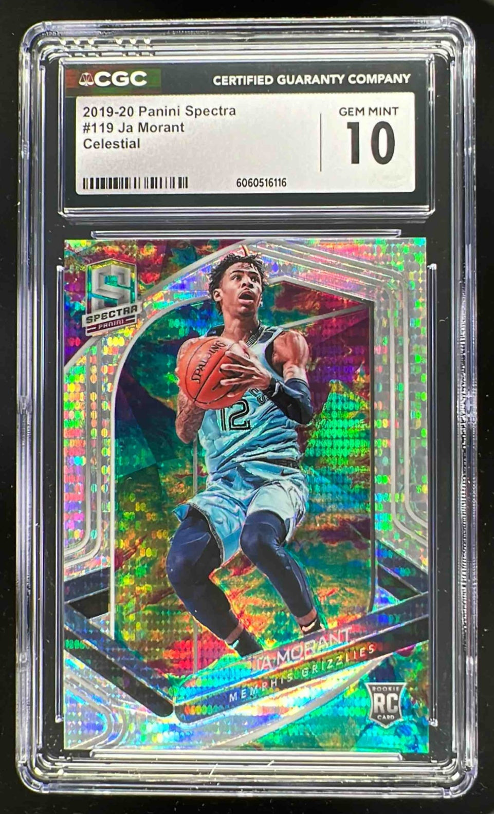 2019-20 Panini Spectra Celestial #119 Ja Morant RC /99 CCG 2019-20 Panini Spectra Celestial #119 Ja Morant RC /99 CCG