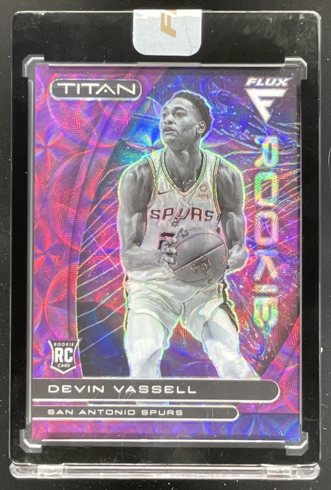 ラプラス　ウィークリーカード 2020-21 Panini Flux Titan Rookies Purple Scope FOTL #36 Devin