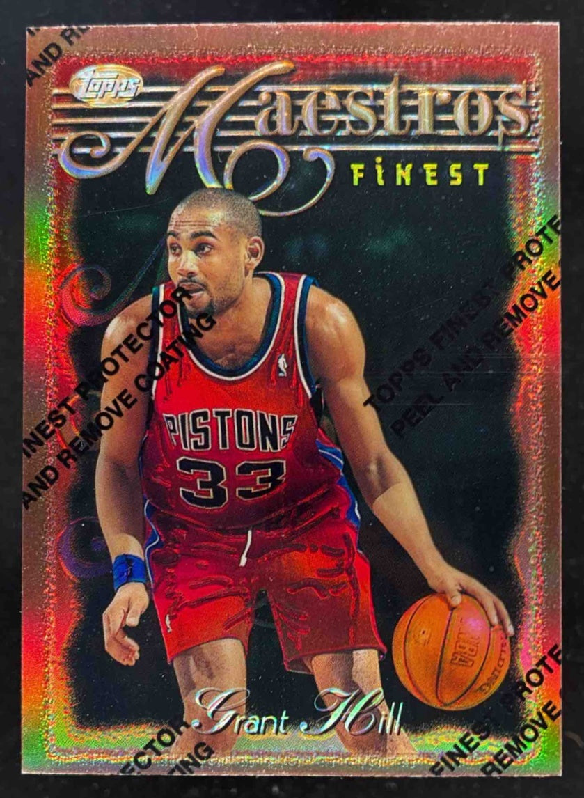 その他 Topps Finest Refractor Grant Hill /289 Topps Finest Refractor Grant Hill /289 1996-97 Topps Finest Bronze