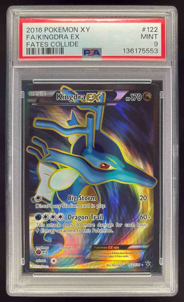 2016 Pokemon XY Fates Collide #122/124 Kingdra PSA 9 – Burbank Cards