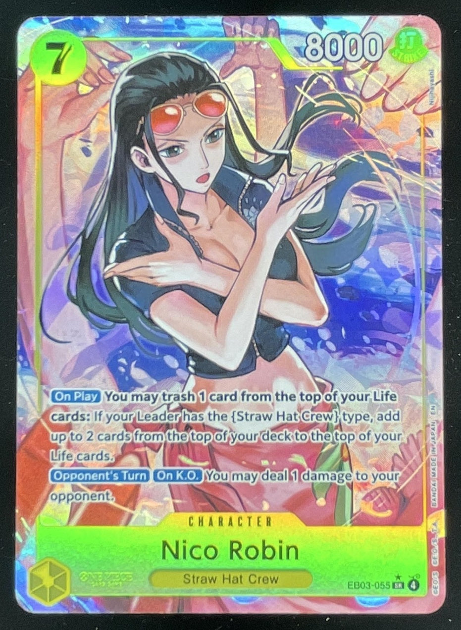 2026 One Piece Heroines Edition Special Card #EB03-055 Nico Robin