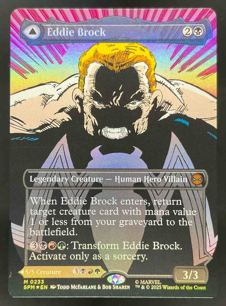 Eddie Brock 0233 Borderless - Marvel's Spider-Man SPM Magic The