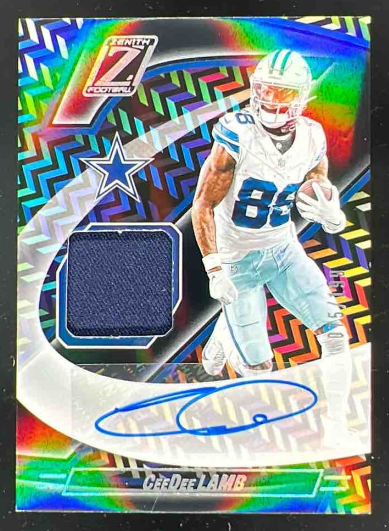 2024 Panini Zenith Z-Jersey Autographs #ZJA-CDL CeeDee Lamb