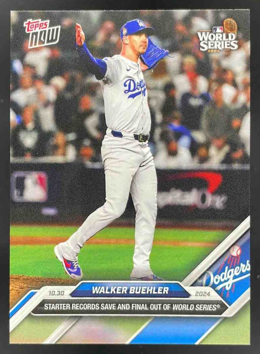2024 Topps Now #884 Walker Buehler – Burbank Cards
