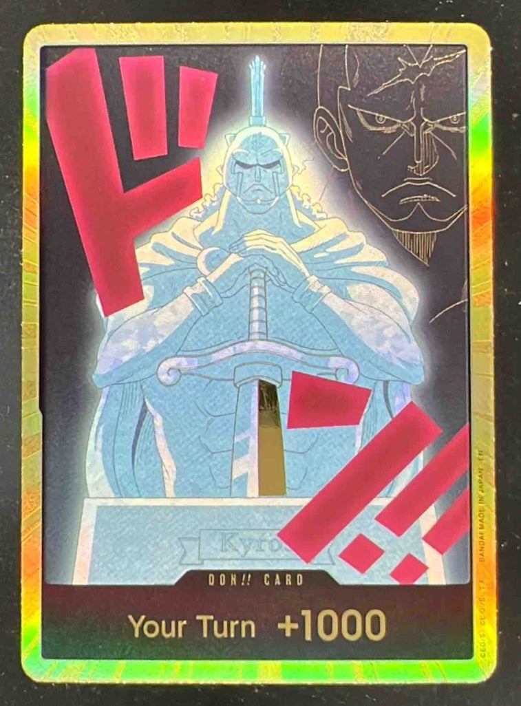 2025 One Piece PRB02 EN Kyros Gold Don!! Card – Burbank Cards