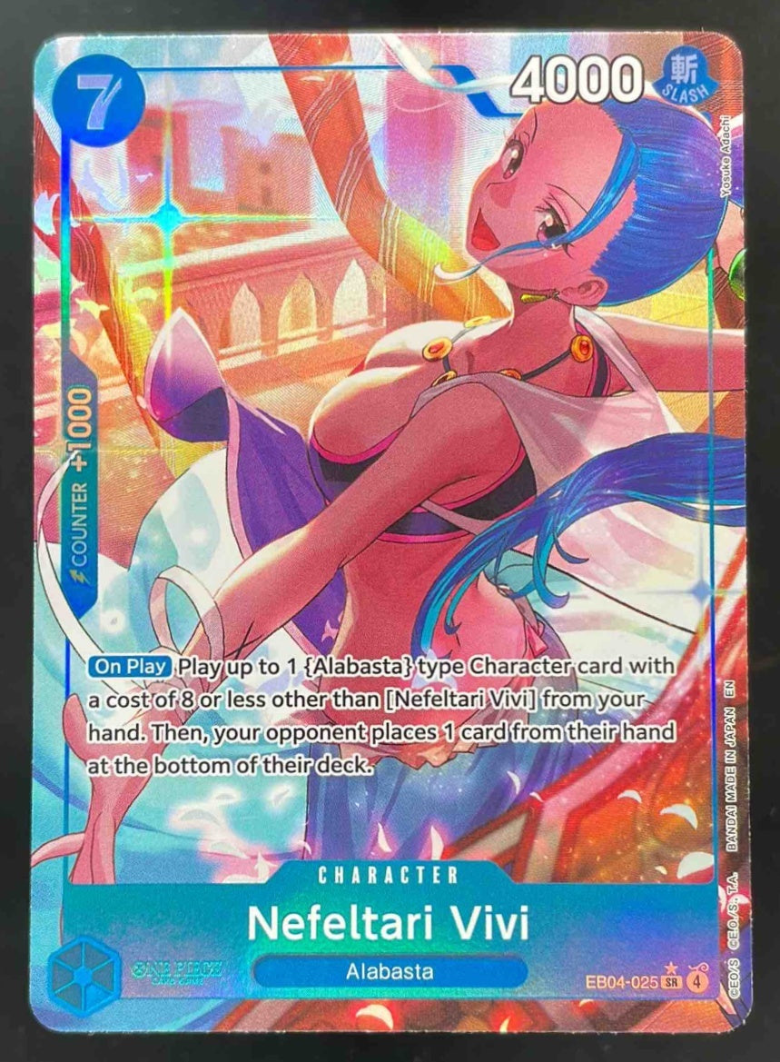 Nefeltari Vivi Alternate Art - The Azure Sea's Seven OP14 One