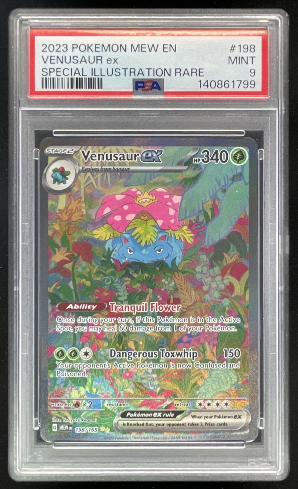 rare venusaur card 2023 Pokemon SV 151 #198/165 Venusaur ex Special Illustration Rare PSA –  Burbank Cards