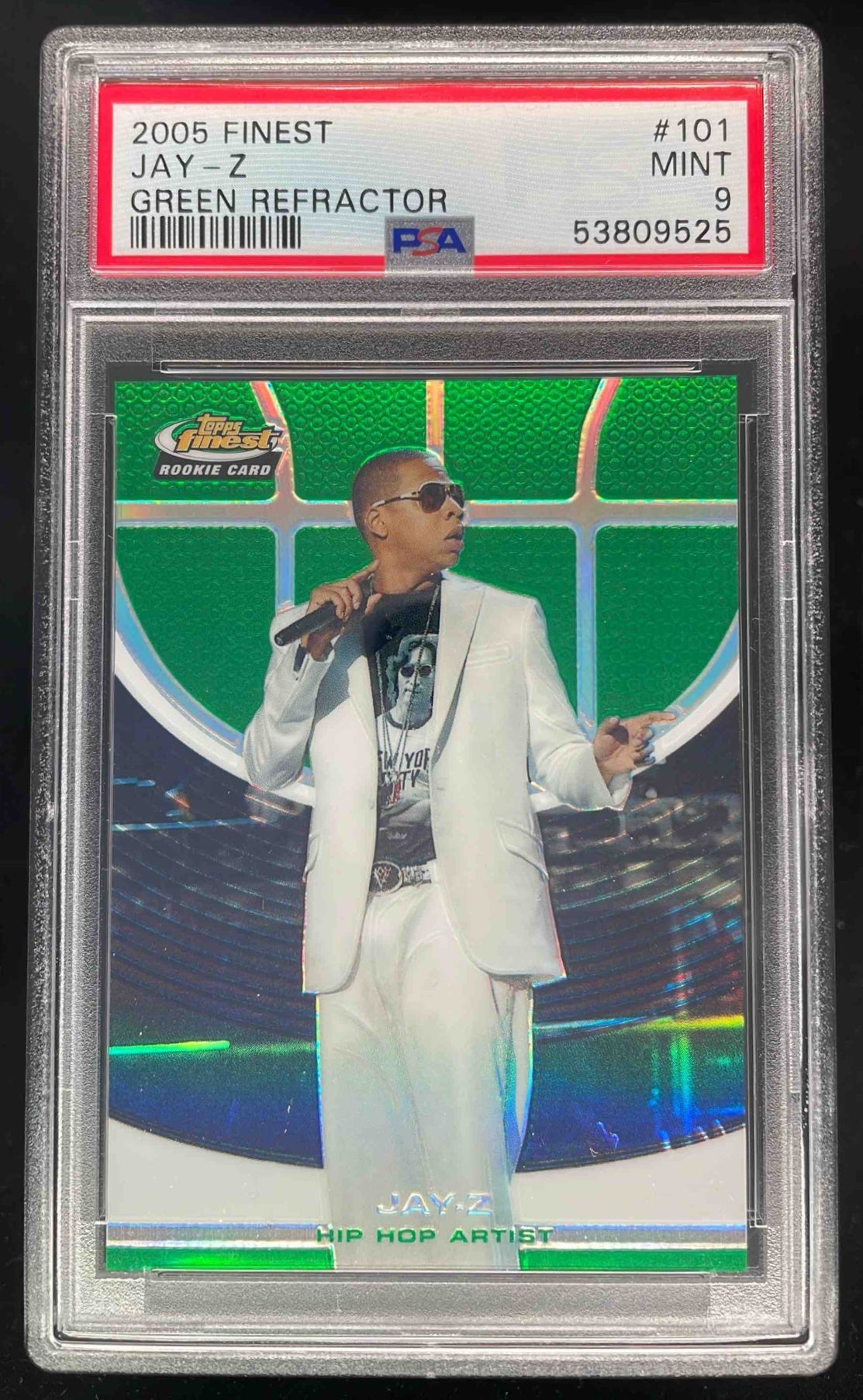 2005-06 Jay-Z 2005-06 Topps Finest No.101 Red X-Fractor #045/139 Topps