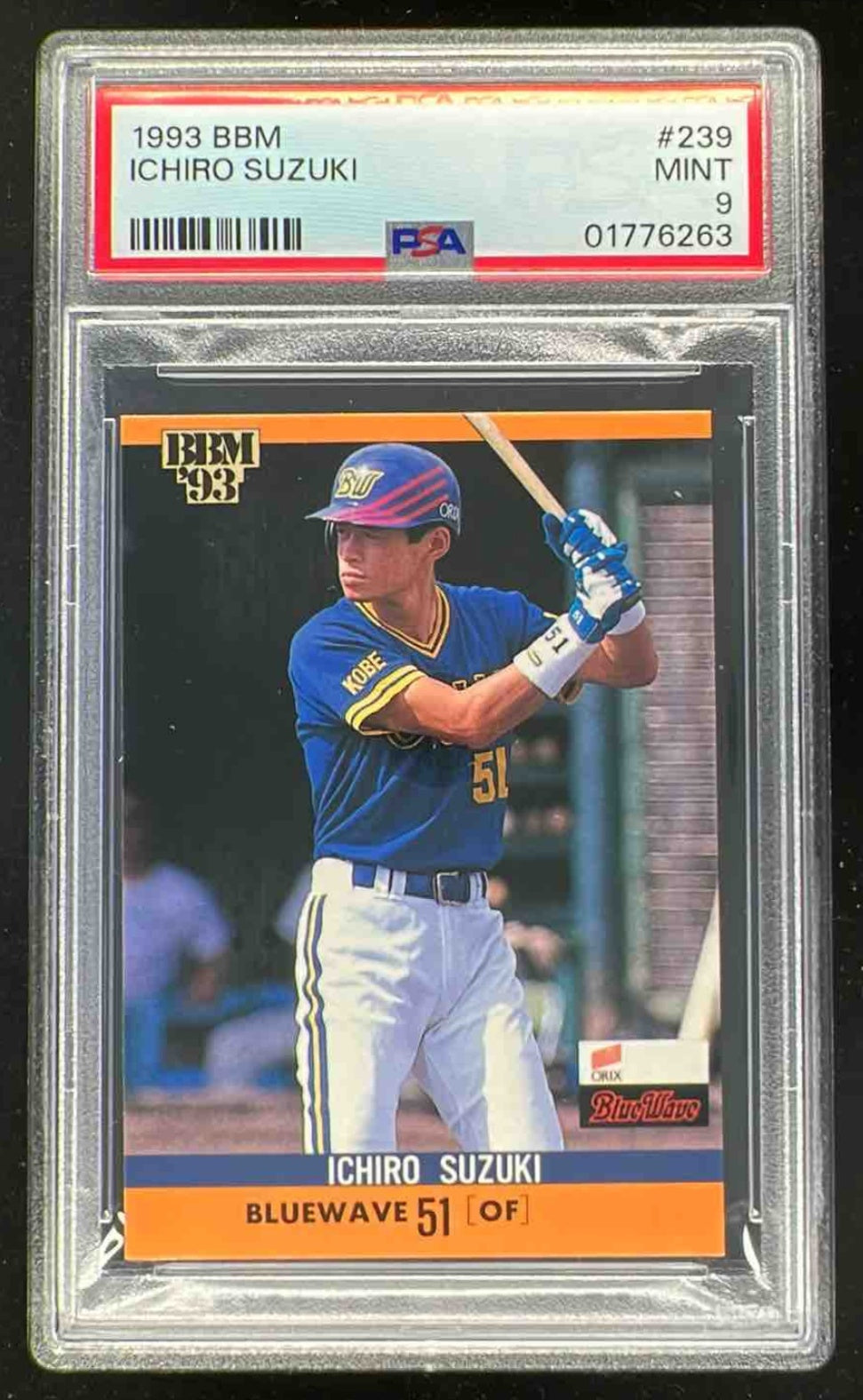 1993 BBM #239 Ichiro Suzuki PSA 9 – Burbank Cards