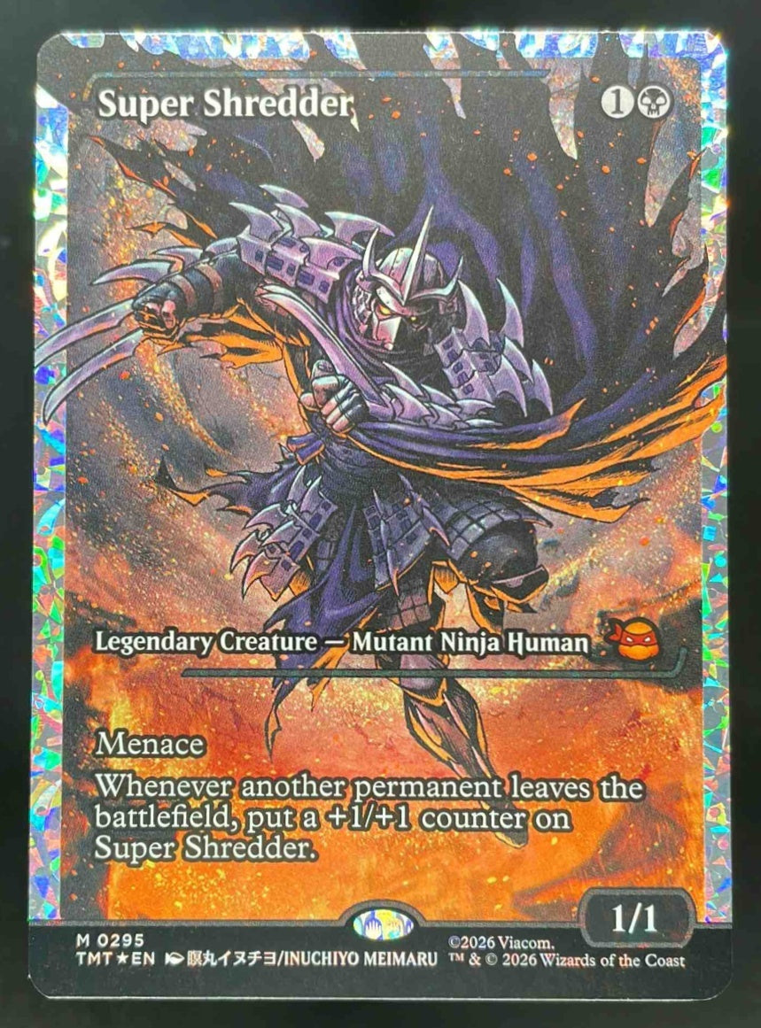 Super Shredder Fracture Foil Teenage Mutant Ninja Turtles Magic