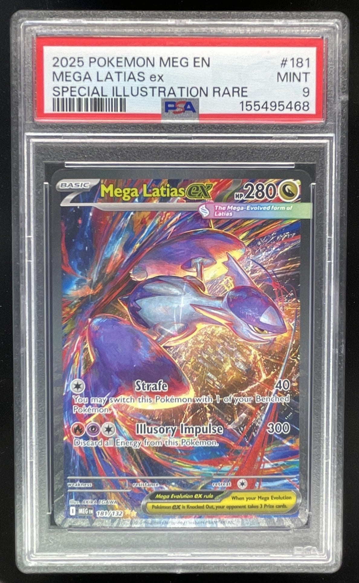 2025 Pokemon Mega Evolution #181 Mega Latias ex Special Illustration R –  Burbank Cards