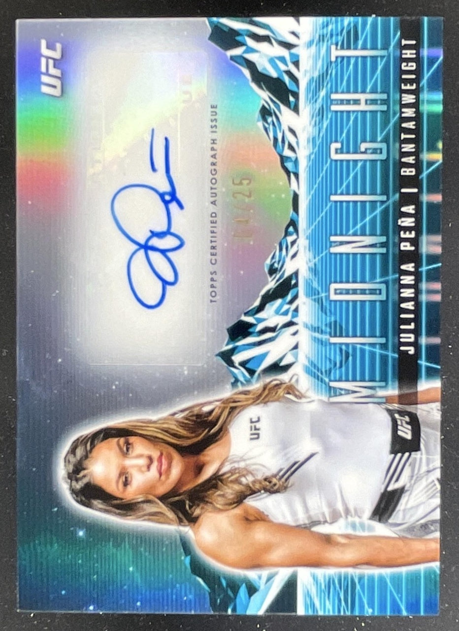2026 Topps Midnight UFC Horizon Moonrise #HZS-JP Julianna Pena