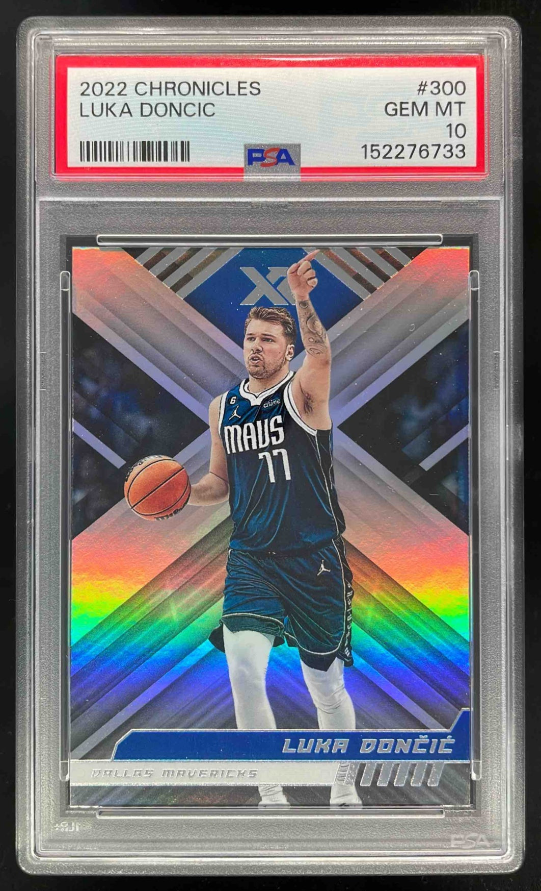 その他 21-22 chronicles Luka Doncic PSA10 2022 Panini Chronicles XR #300 Luka Doncic PSA 10 – Burbank Cards
