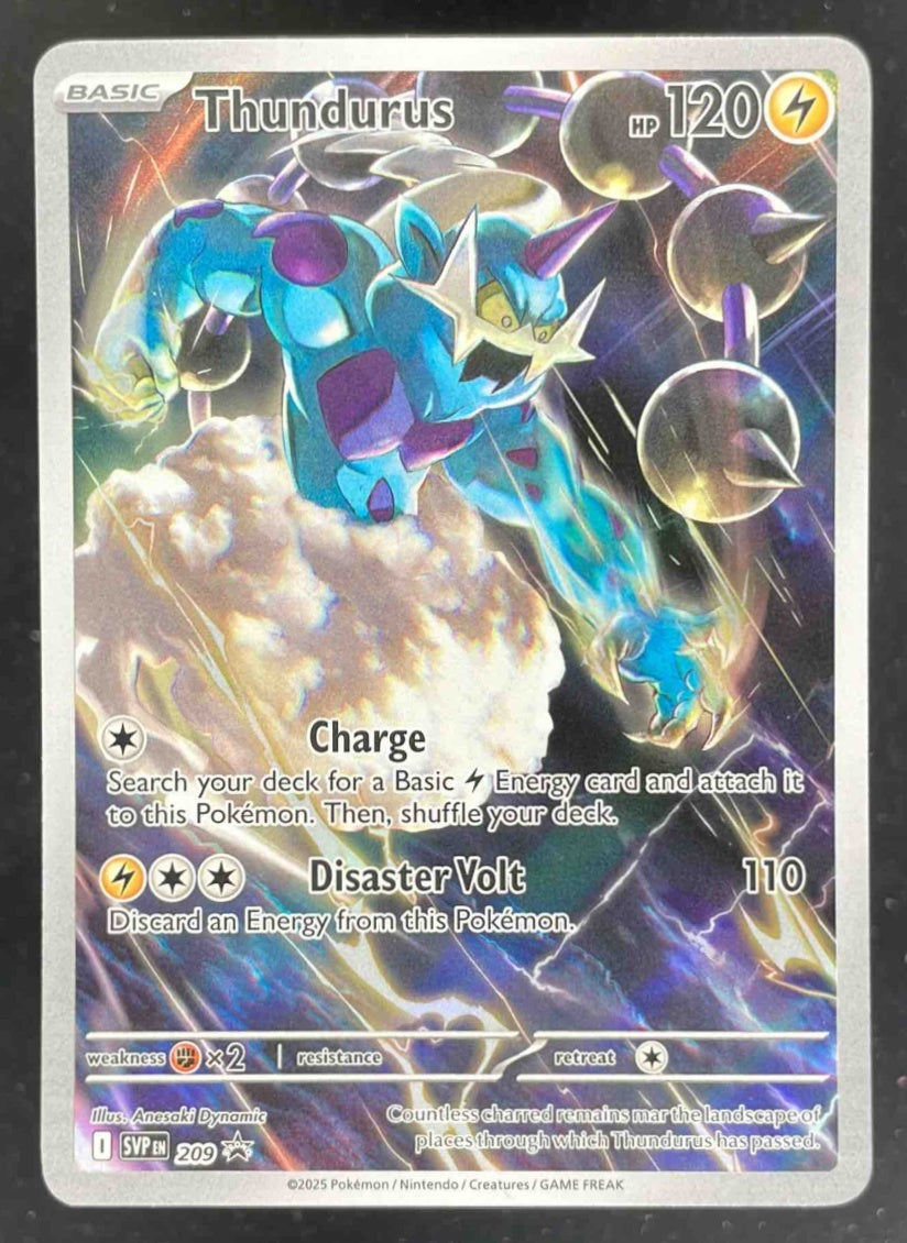 2025 Pokemon SV Black Star Promos Promos #209 Thundurus Burbank Cards 2025 Pokemon SV Black Star Promos Promos #209 Thundurus Burbank Cards