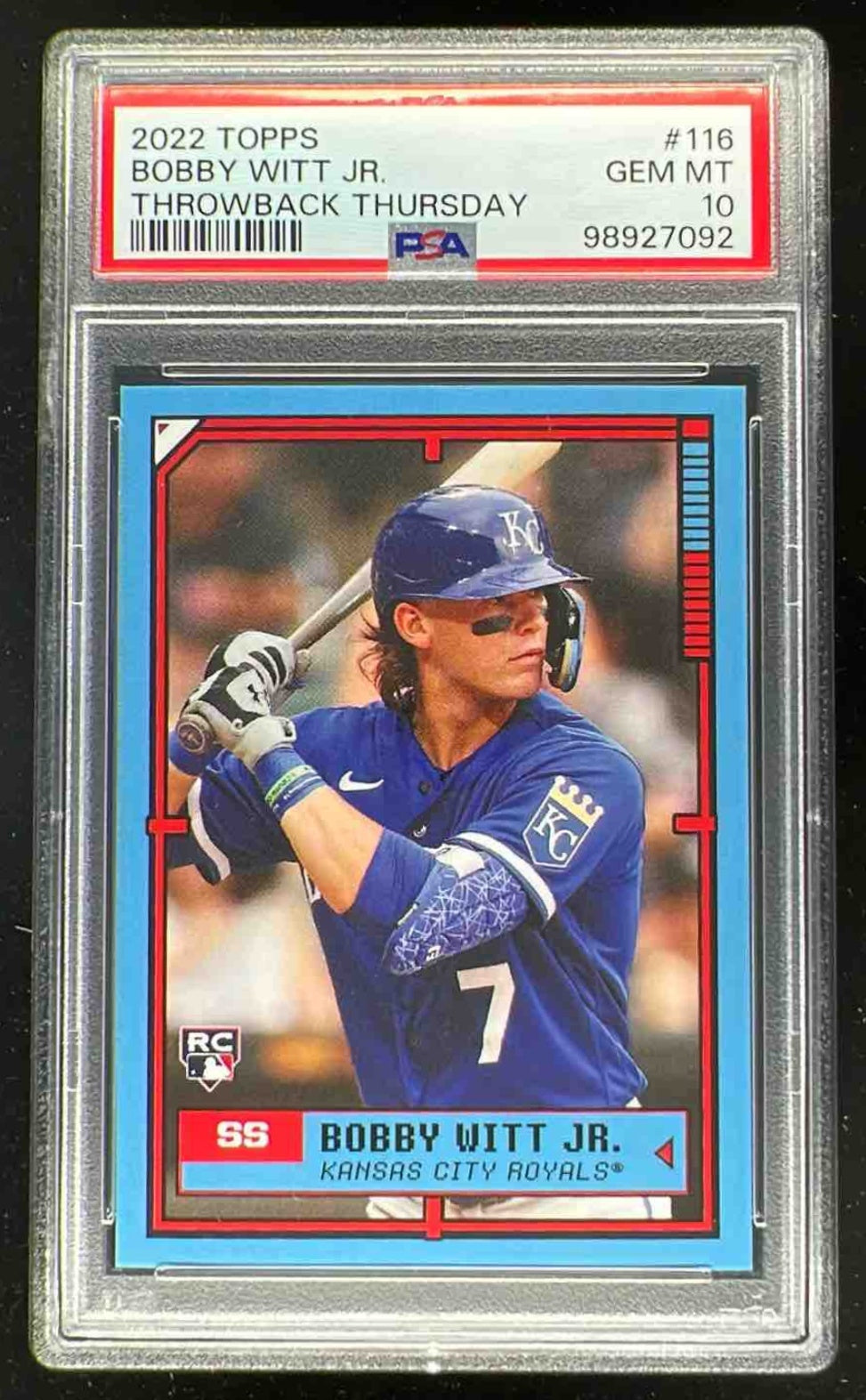 その他 MLB Bobby Witt Jr. PSA10 その他 MLB Bobby Witt Jr. PSA10 PSA 10 Bobby Witt Jr. 2022 Topps