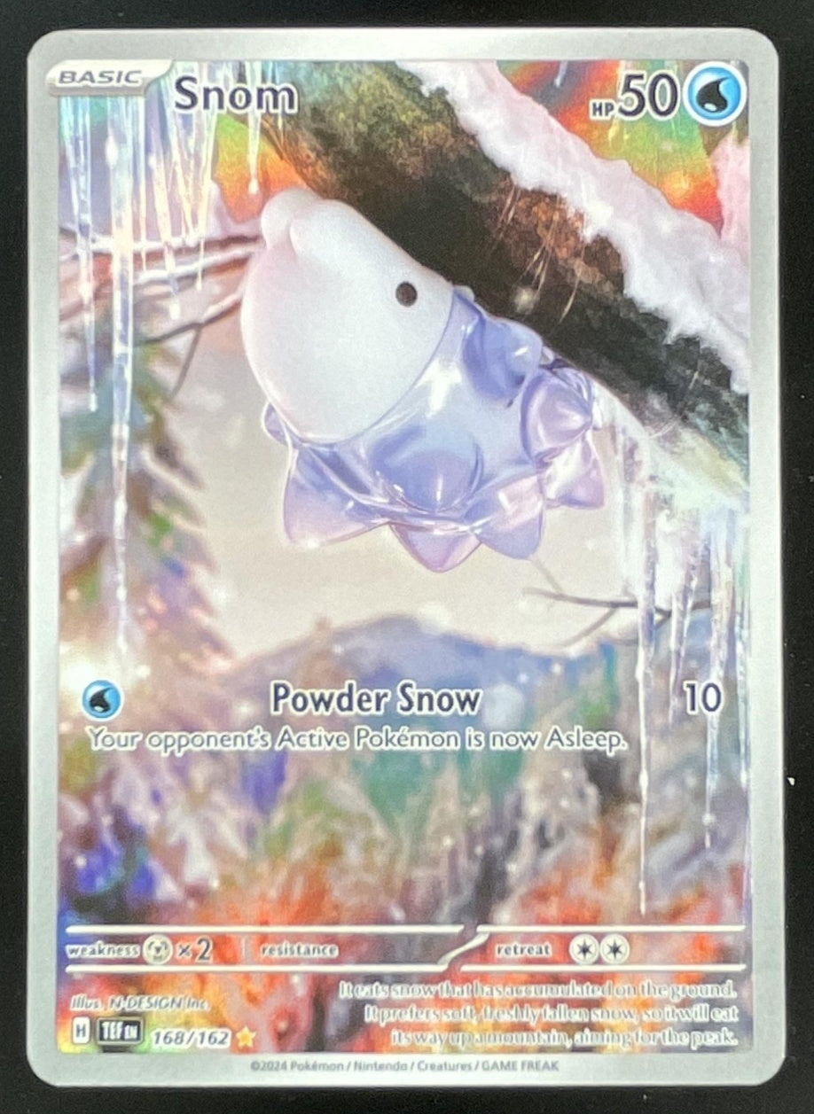 2024 Pokemon Temporal Forces #168/162 Snom – Burbank Cards