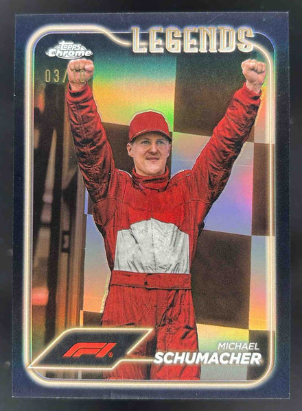 2024 Topps Chrome Formula 1 Black Refractors #192 Michael